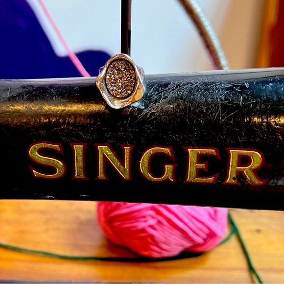 HG Silver Drusy Ring - Picture 6 of 10